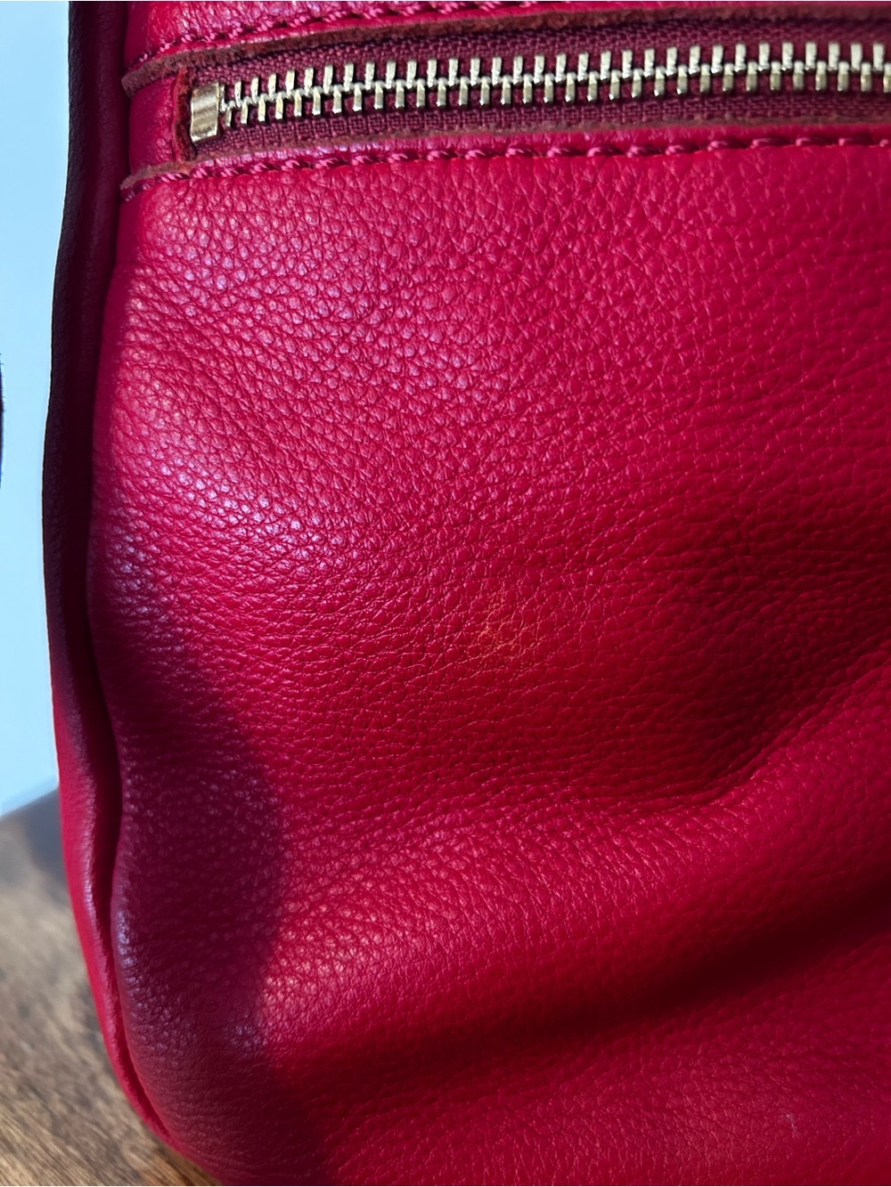 Fossil Erin Crossbody Bag in Genuine Red Leather - Picture 2 of 16